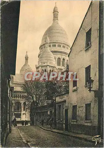 Cartes postales moderne Paris Le vieux Montmartre