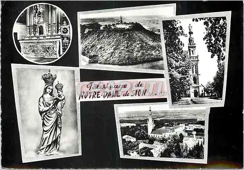 Cartes postales moderne Pelerinage de Notre Dame de Sion M et M