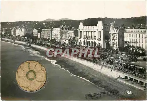 Moderne Karte La Cote d'Azur Nice La Promenade des Anglais