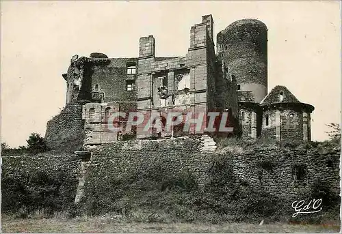 Moderne Karte L'Auvergne Chateau de Murols partie Renaissance