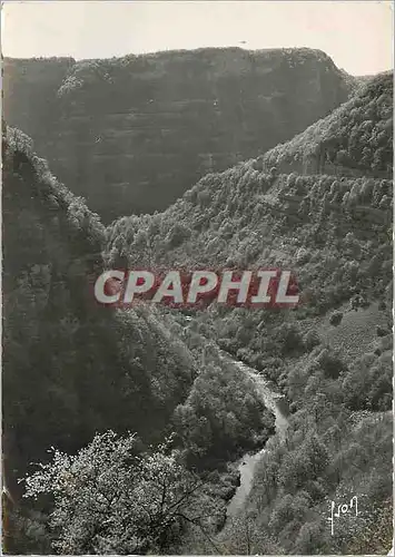 Moderne Karte Env de Mouthier Hautepierre Doubs Gorges de Nouailles au fond la Loue