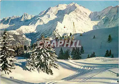 Moderne Karte Au pays du Mont Blanc