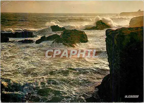 Cartes postales moderne Chateaubriand Memoires d'Outre Tombe La mer boursouflait ses flots