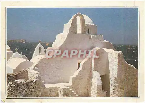 Cartes postales moderne Greece Les Cyclades L'eglise de Paraportiani dansl'ile de Mykonos