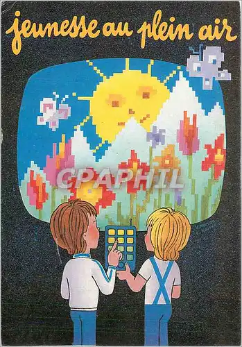 Cartes postales moderne Jeunesse au plein air Confederation des Ceuvres Laiques de Vacances d'Enfants et d'Adolescents