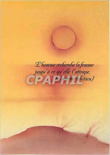 Cartes postales moderne Poesie Artificial flavor