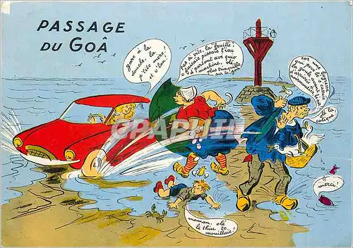 Cartes postales moderne Passage du Goa