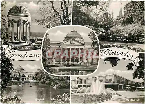 Cartes postales moderne Gruss aus Wiesbaden