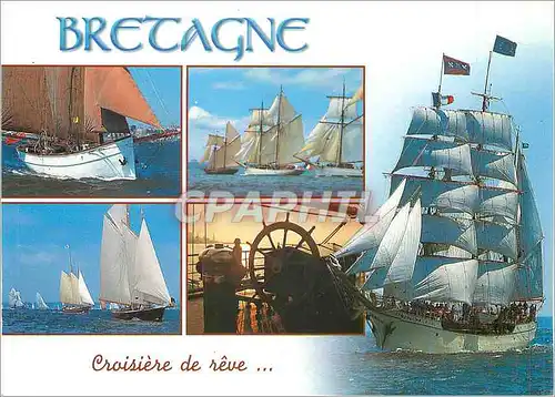 Cartes postales moderne Bretagne Croisiere de reve Bateaux