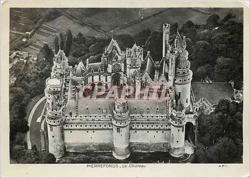 Cartes postales moderne Pierrefonds Le Chateau