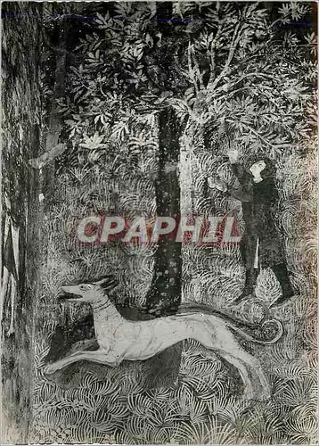 Cartes postales moderne Avignon Palais des Papes Fresque de la Tour de la Garde Robe