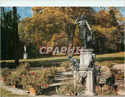 Cartes postales moderne Fontainebleau Le Jardin de Diane