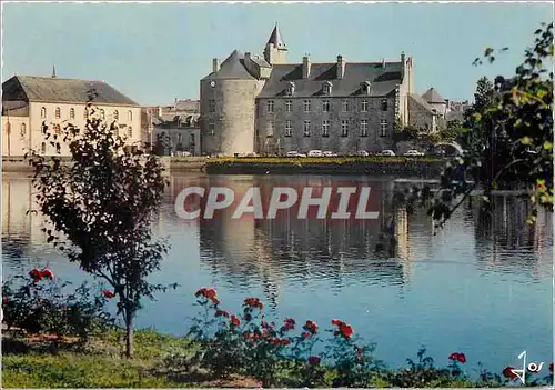 Moderne Karte Pont L'Abbe Finistere Le Chateau