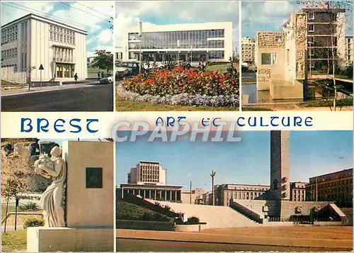 Cartes postales moderne Brest art et culture