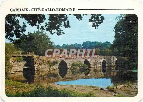 Moderne Karte Carhaix Cite Gallo Romaine