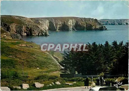 Cartes postales moderne Camaret Finistere Falaises du Veryac'h vues de la Maison Familiale