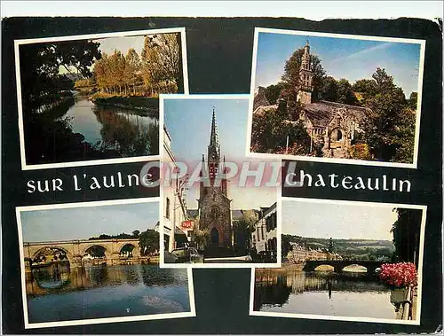 Cartes postales moderne Sur les bords de l'Aulne Chateaulin