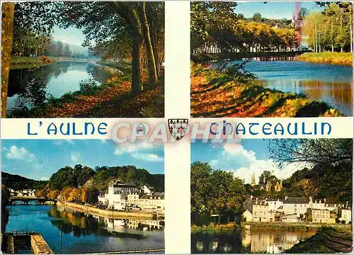 Cartes postales moderne L'Aulne Chateaulin