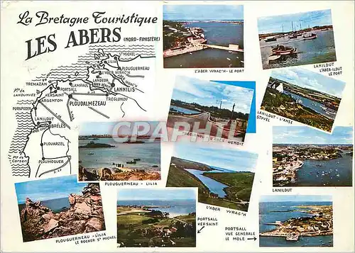 Cartes postales moderne La Bretagne Touristique Les Abers Nord Finistere