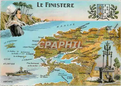 Cartes postales moderne Le Finistere