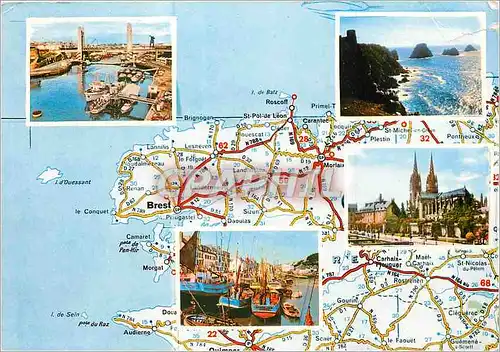 Cartes postales moderne La Bretagne Cornouaille Occidentale