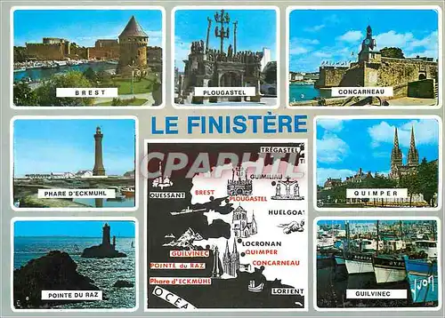 Cartes postales moderne Le Finistere