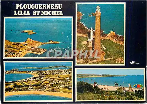 Cartes postales moderne Plouguerneau Lilia St Michel