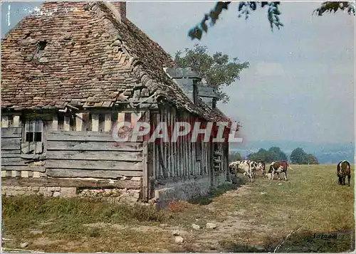 Moderne Karte Paysage Normand Calvados