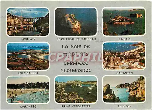 Cartes postales moderne La Baie de Morlaix Carantec Plougasnou