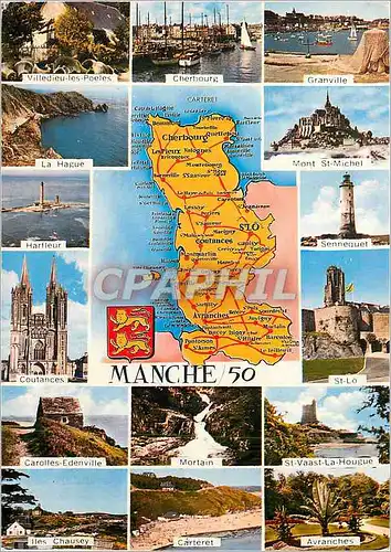 Cartes postales moderne Manche