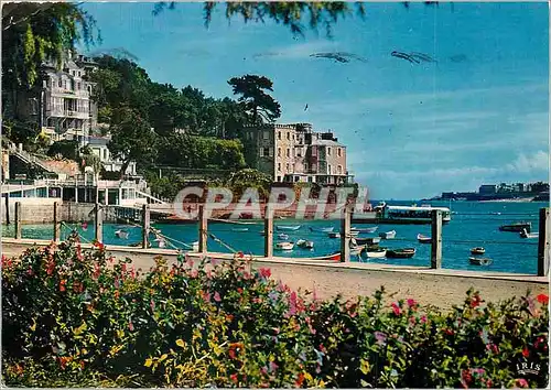 Moderne Karte Dinard Cote d'Emeraude L et V La Promenade du clair de Lune