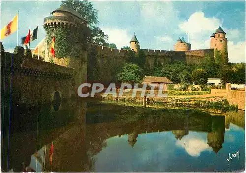 Moderne Karte Fougeres Ille et Vilaine Etang de la Couarde