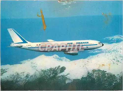 Moderne Karte Avion Aviation Air France
