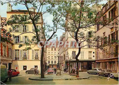 Cartes postales moderne Paris Place Pursfenberg Musee et Atelier Delacroix