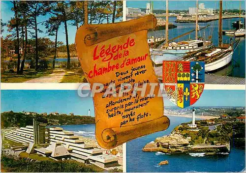 Cartes postales moderne Cote Basque Anglet Le Lac de Chiberta