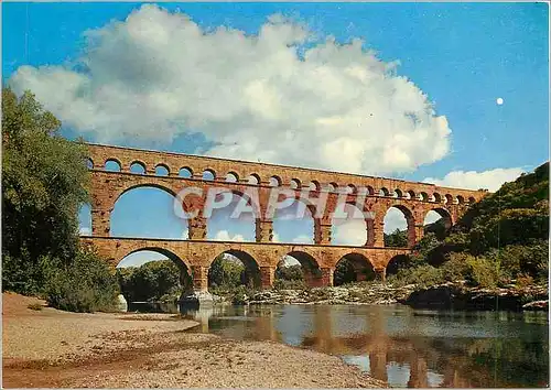 Cartes postales moderne Le Pont du Gard Aqueduc