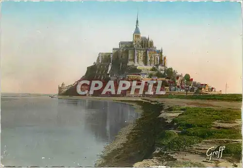 Cartes postales moderne Le Mont Saint Michel Manche Vue generale