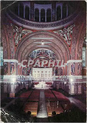 Cartes postales moderne La Basilique de Lisieux Calvados Vue d'Ensemble