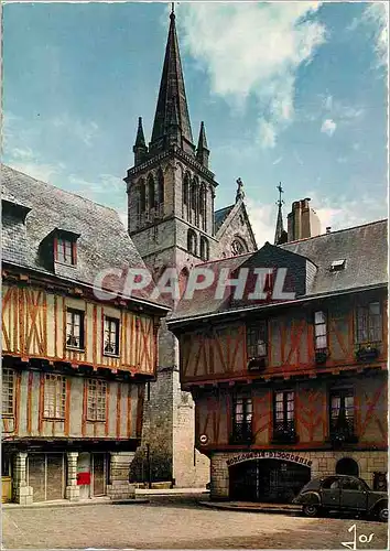 Cartes postales moderne Vannes Morbihan La Place Henri IV et la Cathedrale