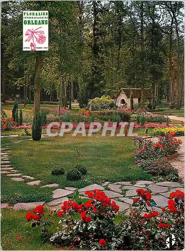 Moderne Karte Parc Floral Orleans la Source Carte postale Officielle