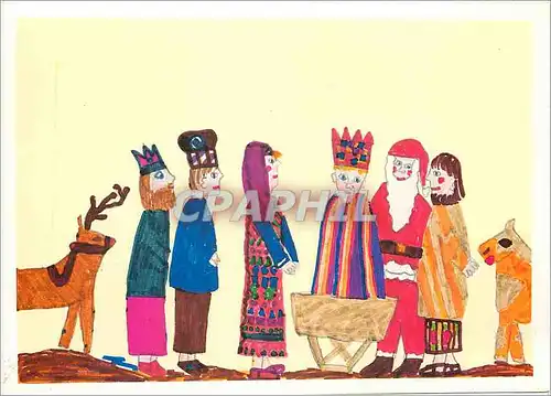 Cartes postales moderne Pour l'Avenir des Enfants du Quart Monde Rois Mages