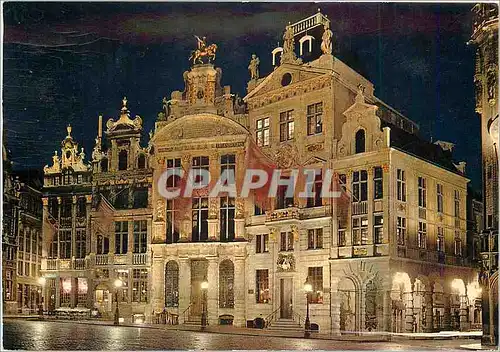 Moderne Karte Bruxelles Brussel Grand Place I'Etoile