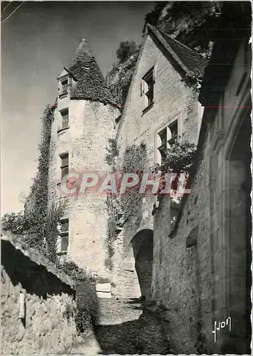 Moderne Karte Laroque Gageac Dordogne Chateau de Tardes