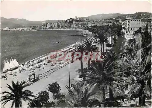 Cartes postales moderne La Cote d'Azur Cannes La Croisette et le Suquet