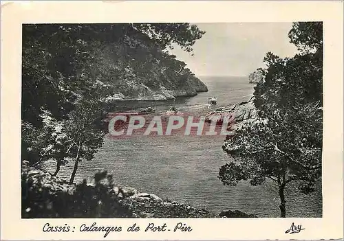 Cartes postales moderne Cassis Calanque de Port Pin