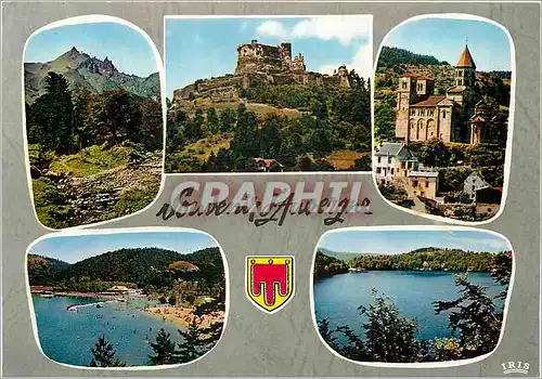 Cartes postales moderne Souvenir l'Auvergne Murol le ch�teau St Nectaire