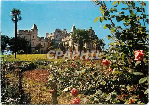 Cartes postales moderne Hendaye Frontiere Franco Espagnole Le Chateau