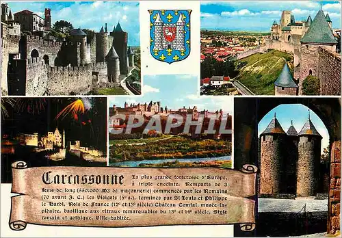 Cartes postales moderne Carcassonne Aude La Porte d'Aude