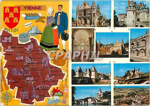 Cartes postales moderne A Travers La Vienne