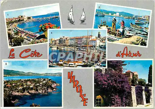 Cartes postales moderne La Cote d'Azur Varoise